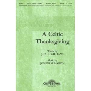  A Celtic Thanksgiving   SATB Choral Sheet Music Musical 