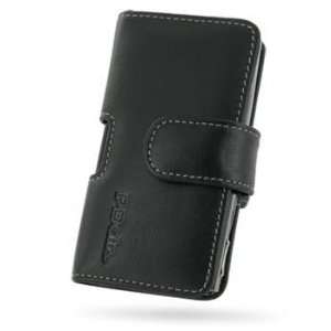  PDair Black Leather Horizontal Pouch for Samsung BlackJack 
