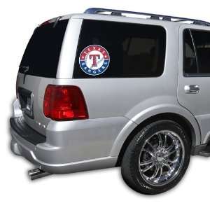  Texas Rangers MLB Logo Cutz One Way Glass Covering by 