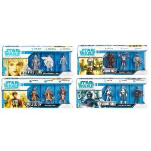  Star Wars Evolution Packs Wave 2 Rev2 08 Case Of 4: Toys 