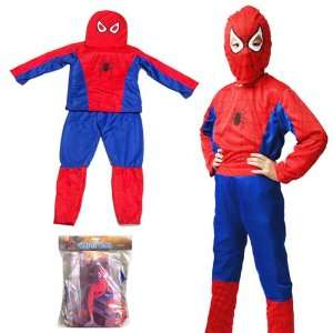   Kids Children Spiderman Outfit Costume Fancy Dress Party: Toys & Games