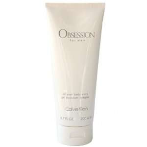  Obsession Calvin Klein 6.7 oz All Over Body Wash For Men Beauty