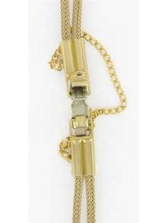 KREISLER 429Y Gold Tone Mesh Cord with R.G.P. CLASP  