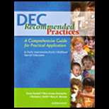 Dec Recommended Practices 05 Edition, Susan Sandall (9780977377220 