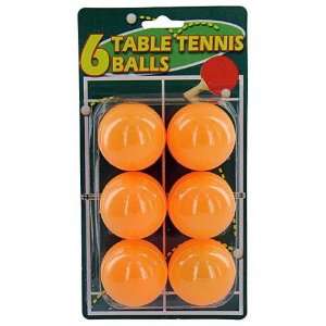  6Pc Org Tbl Tennis Balls Case Pack 72  : Home & Kitchen