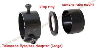 This Large telescope adapter allows to connect various eyepiece 
