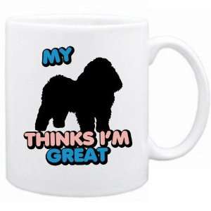  New  My Bolognese Thinks I Am Great  Mug Dog