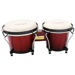  Crescent Red Bongos: Musical Instruments