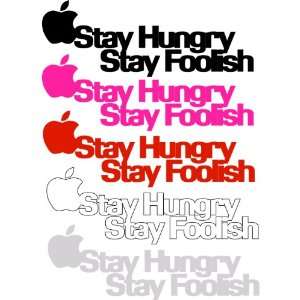  Stay Hungry Stay Foolish 5 Sticker Pack 