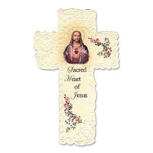   Sacred Heart of Jesus Cross Bookmark by Ambrosiana: Kitchen & Dining