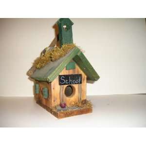  School Birdhouse (10to Bell Tower Top) 