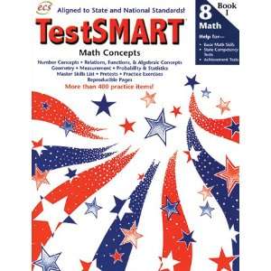  Quality value Testsmart Practice Books Math Gr 8 By Ecs 
