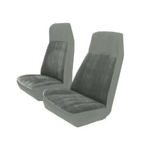   Bucket Seat Upholstery with Charcoal Regal Velour Inserts: Automotive
