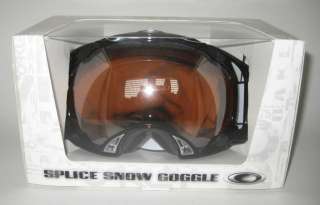   GOGGLE JET BLACK BLACK IRIDIUM LENS SNOW SKI SNOWBOARD 57 238  