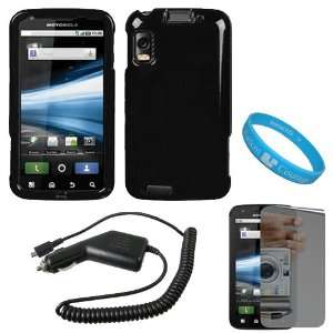  Black Durable Two Piece Protective Rubberized Crystal Hard 