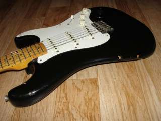   RI Reissue Fullerton Stratocaster Blackie Natural Relic 7.6 lbs  