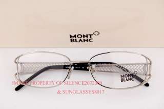 Brand New MONT BLANC Eyeglasses Frames 302 530 SILVER 664689470594 