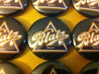 BLATZ 1 Pin Button PBR Beer collectible High Life Punk pabst blue 