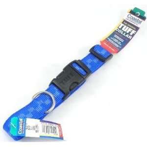  Coastal 1 TUFF Adjustable Nylon Dog Collar, Blue 