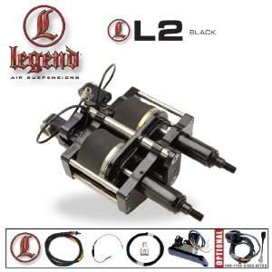   Cycle Inc Legend L2 Air Suspension System   Black L2 B: Automotive