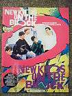 1990 the new kids on the block sticker album magazine