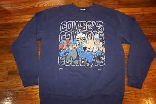 vtg 90s 1994 DALLAS COWBOYS sweat shirt * medium / large 