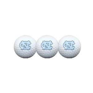   UNC Tar Heels 3 Pack College Golf Balls Gift Set: Sports & Outdoors