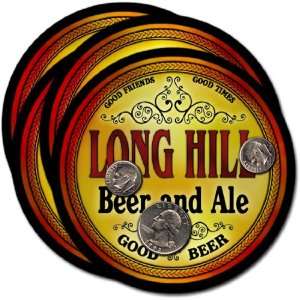  Long Hill , NJ Beer & Ale Coasters   4pk 