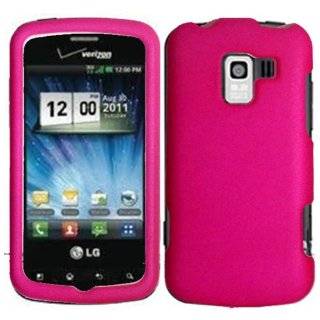Hot Pink Hard Case Cover for LG Enlighten VS700 by HRTWireless