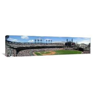  Comerica Park, Detroit, Michigan   Gallery Wrapped Canvas 
