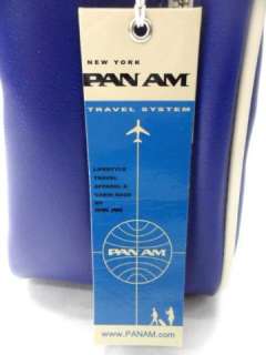 Pan Am Blue Innovator Carryall Crossbody Shoulder Bag NWT  