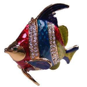  Bejeweled Fish Trinket Box: Everything Else