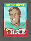 1971 topps 160 bob griese hof miami dolphins ex buy