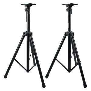  100% New Pair 2 PA DJ Speakers Stand Monitor Stage Tripod 