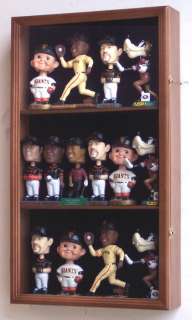 Bobble Heads Figurines Cabinet Display Case Rack Holder  