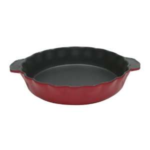   Microstoven Red 10 Inch Quiche Dish:  Kitchen & Dining