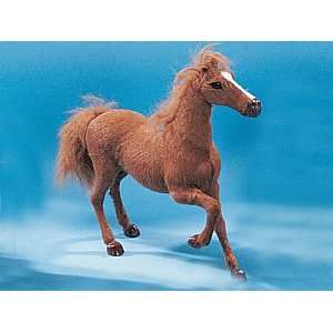 Horse Right Leg Up Collectible Figurine Pony Statue Decoration Model