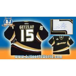 Ryan Getzlaf Signed Jersey   Stanley Cup