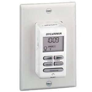  Sylvania Brand Digital Wall Switch Timer