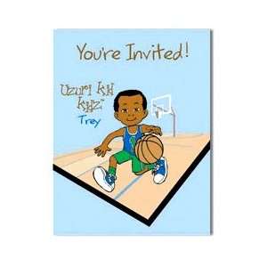  Trey Basketball Star Party Invites Toys & Games
