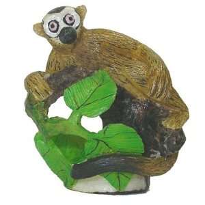  Monkey on Lookout Tagua Carving