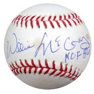  Autographed Willie McCovey Ball   HOF 86 PSA DNA #G47151 