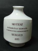 SZEGED CITY ALFOLDI PORCELAIN HUNGARY SOUVENIR VASE  