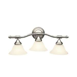  Kichler Lighting 10663NI Broadview 3 Light Bathroom Lights 