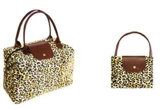 Fashionable Leopard Printed Shopping Tote Hand BAG  