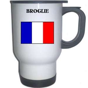  France   BROGLIE White Stainless Steel Mug Everything 