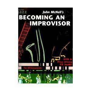  John McNeils Becoming an Improvisor (Book/CD/DVD 