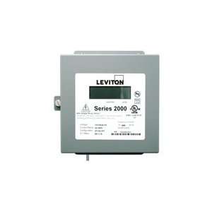 Leviton 2N480 T21 kWh Meter Kit 200A 277/480V 3PH 4W Indoor Split Core 