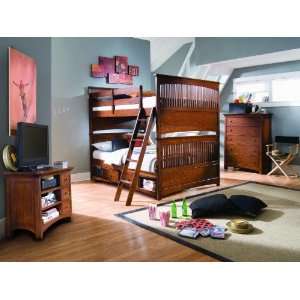  Lea Elite Crossover Bunk Bedroom in Cherry