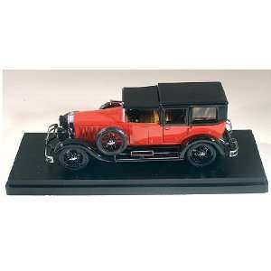   RIO4281 1924 Isotta Fraschini 8A Limousine   Red Black Toys & Games